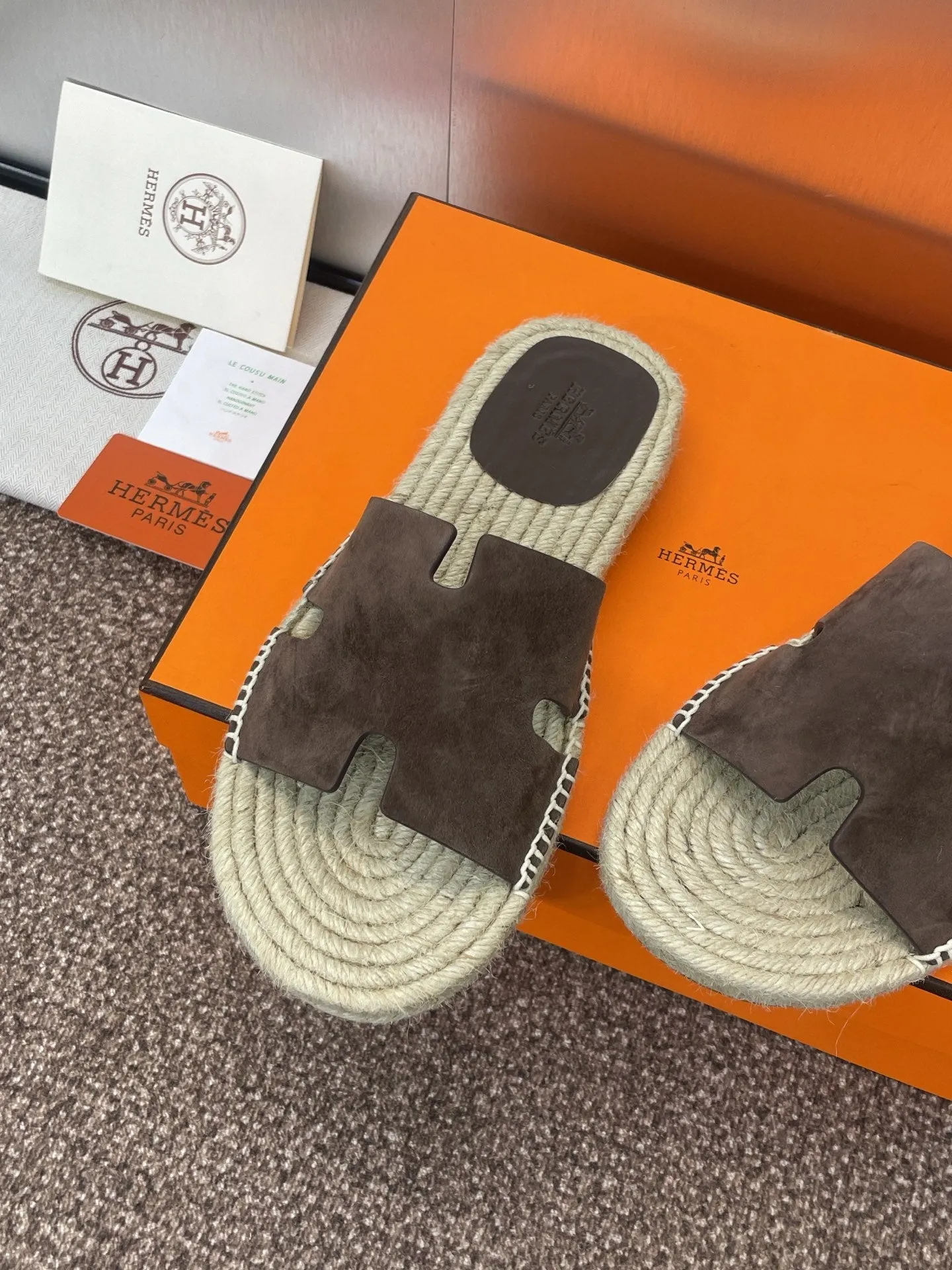 HM 25 Antigua Espadrilles Chocolate Suede
