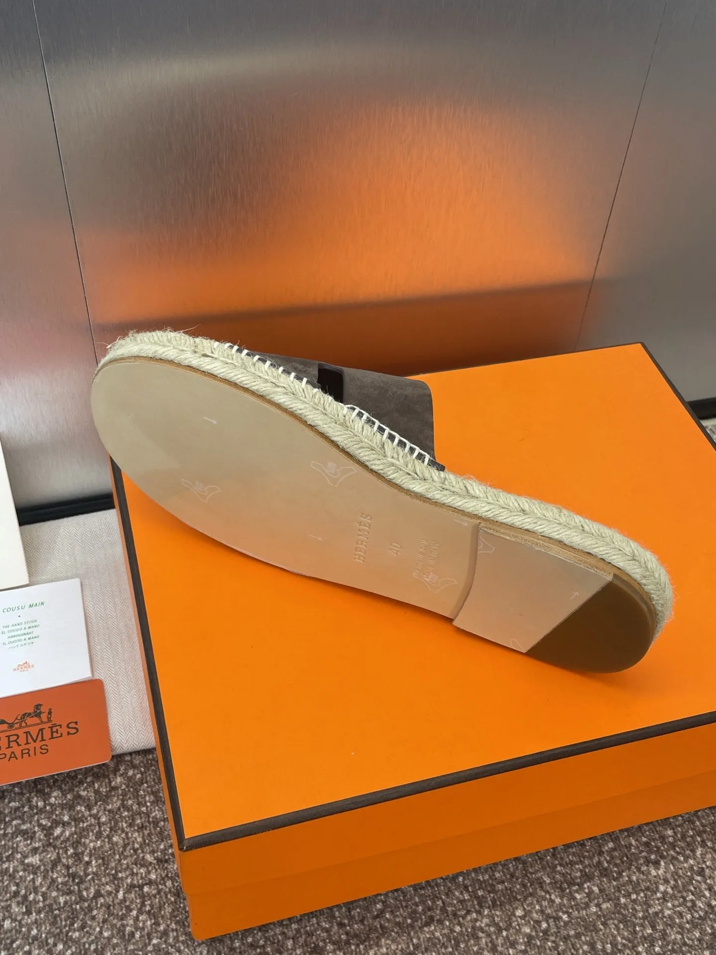 HM 25 Antigua Espadrilles Chocolate Suede