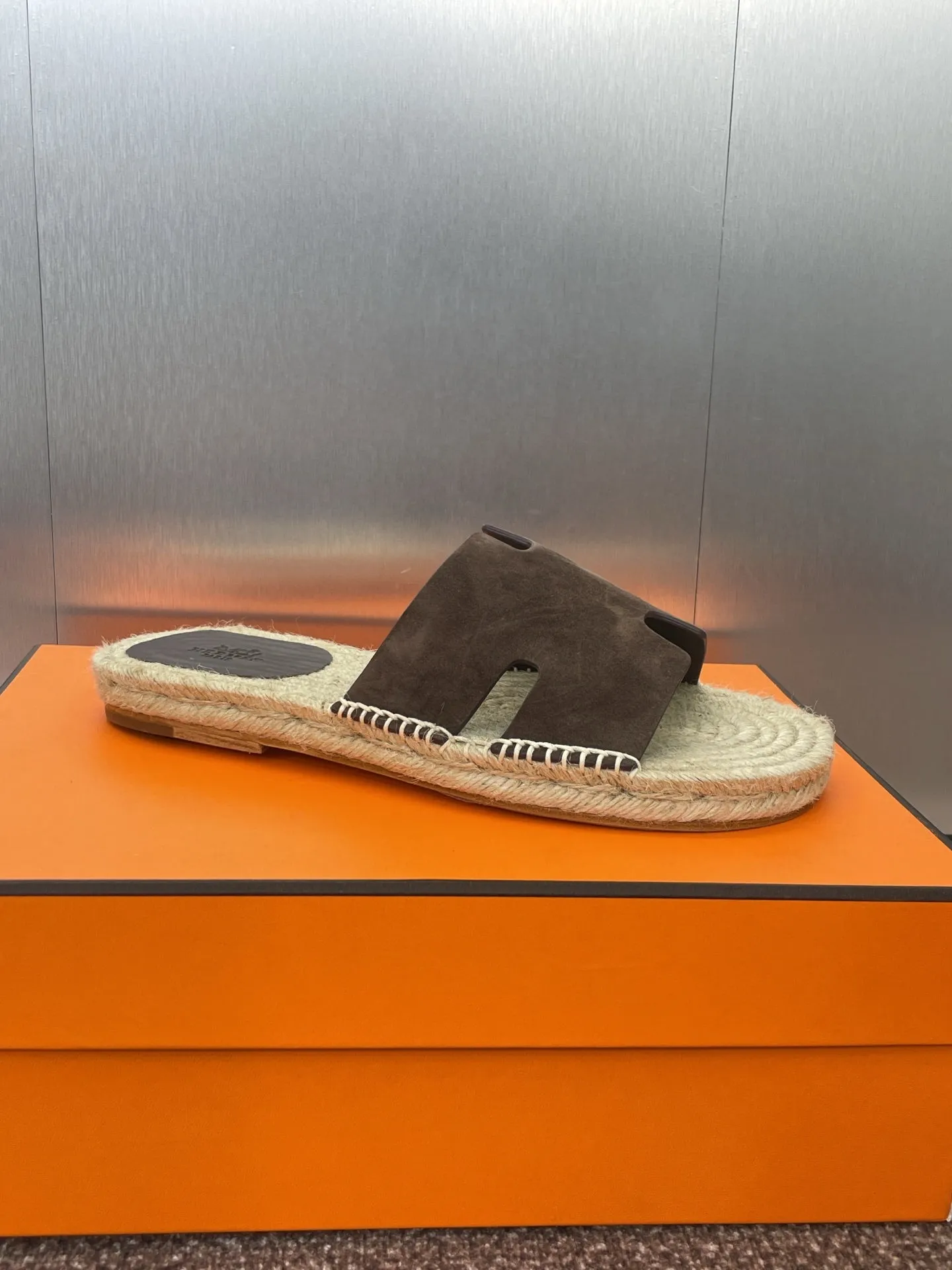 HM 25 Antigua Espadrilles Chocolate Suede