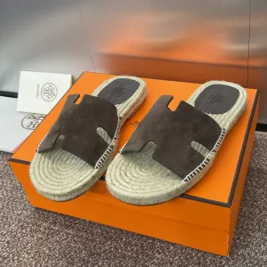 HM 25 Antigua Espadrilles Chocolate Suede
