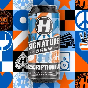 Hospital Records Collab - PR25CRIPTION PALE - Anniversary IPA