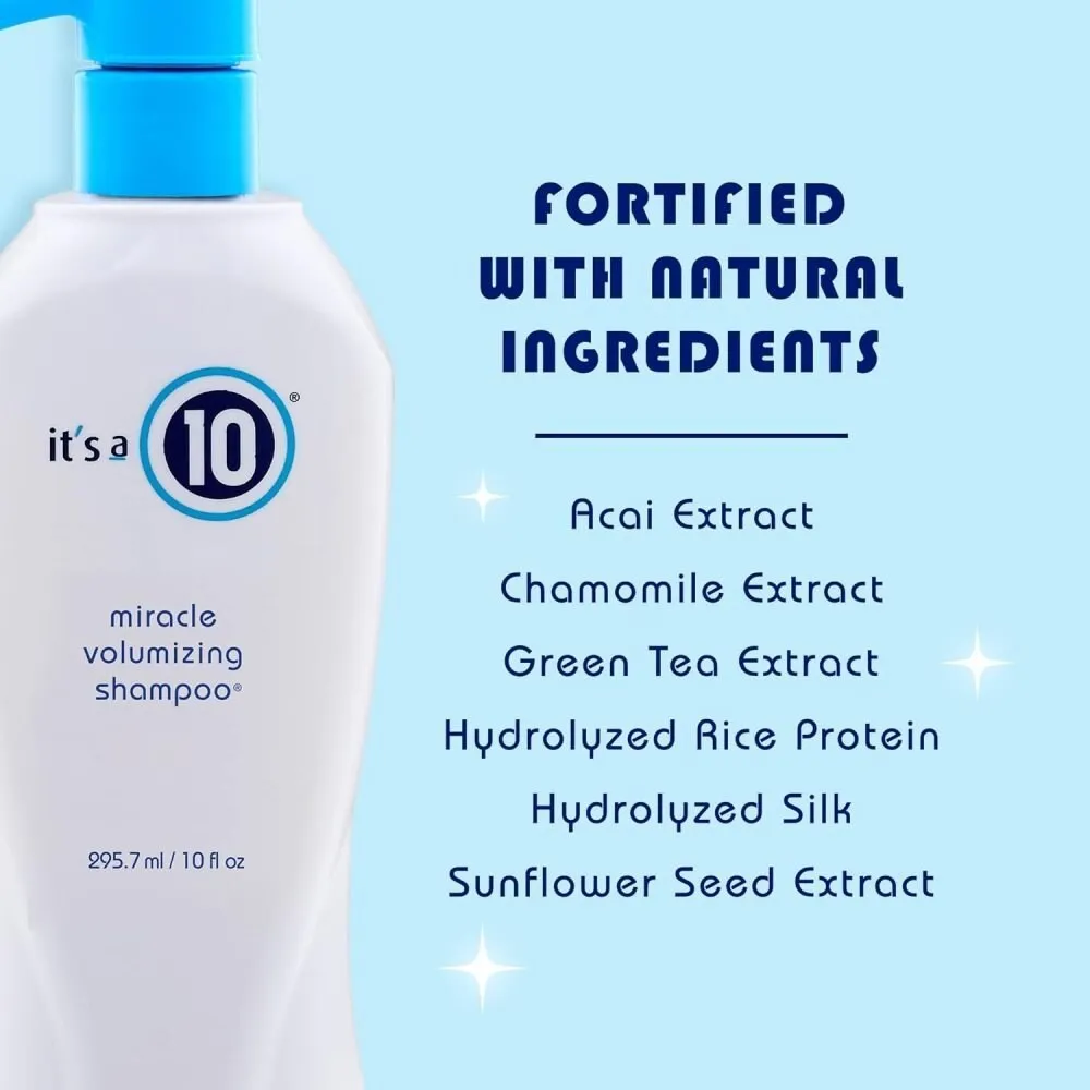 It's a 10 Volume Shampoo 295.7ml