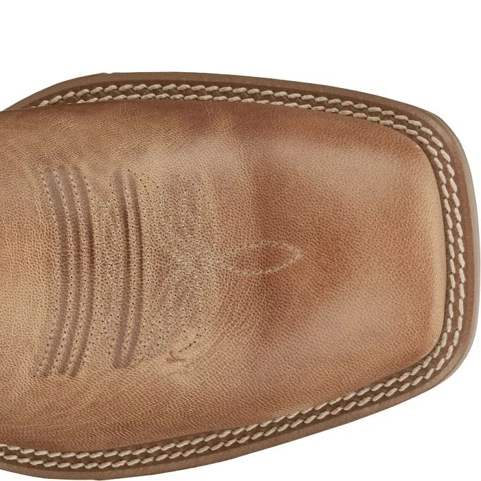 Justin Boots  Men's Pickett 11" Western Tan Square Toe Boot