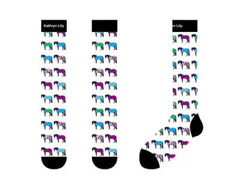 Kathryn Lily Equestrian Boot Socks