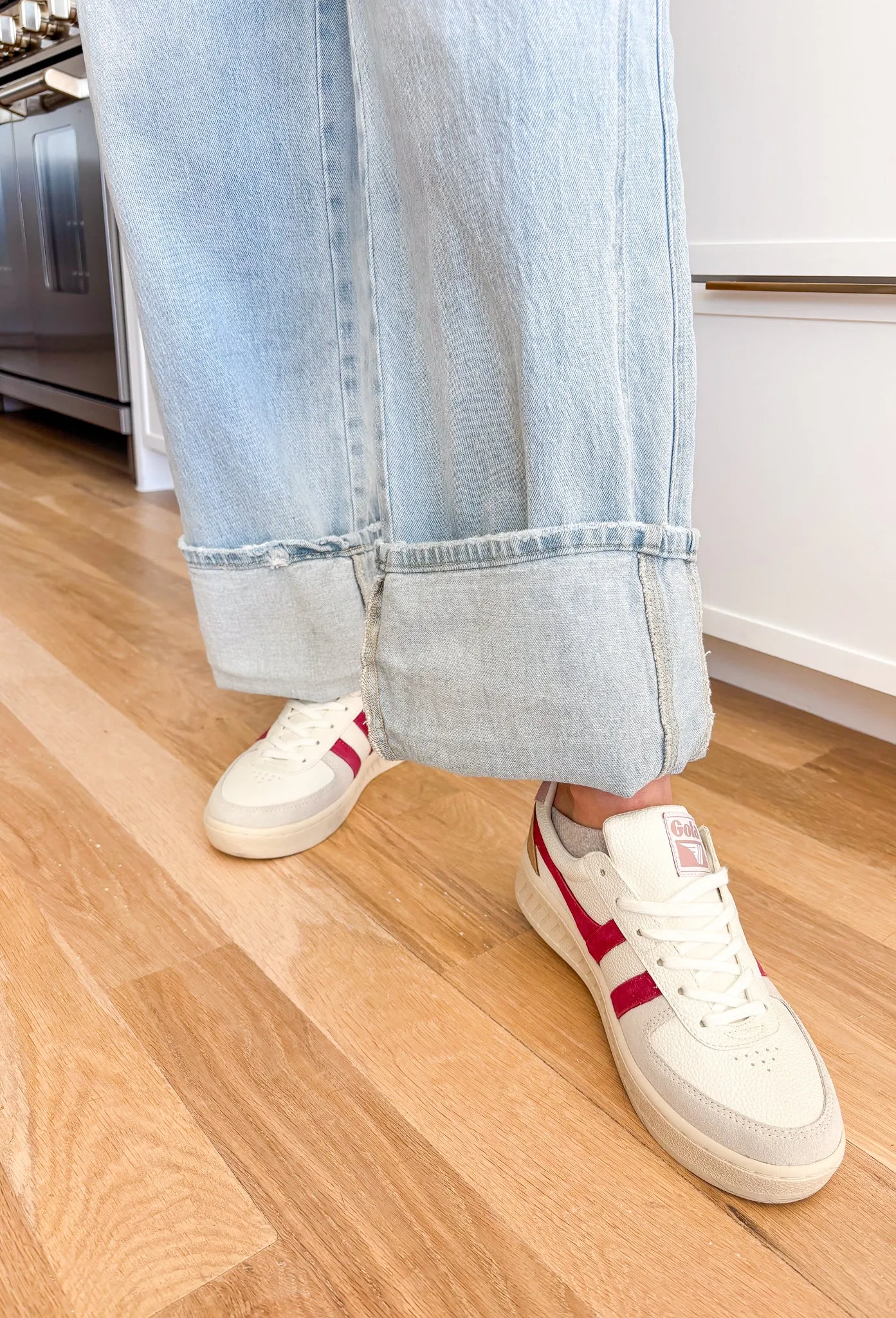 Kris Baggy Wide Leg Jean by Vervet
