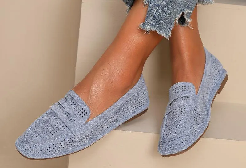 Lasered Penny Loafer
