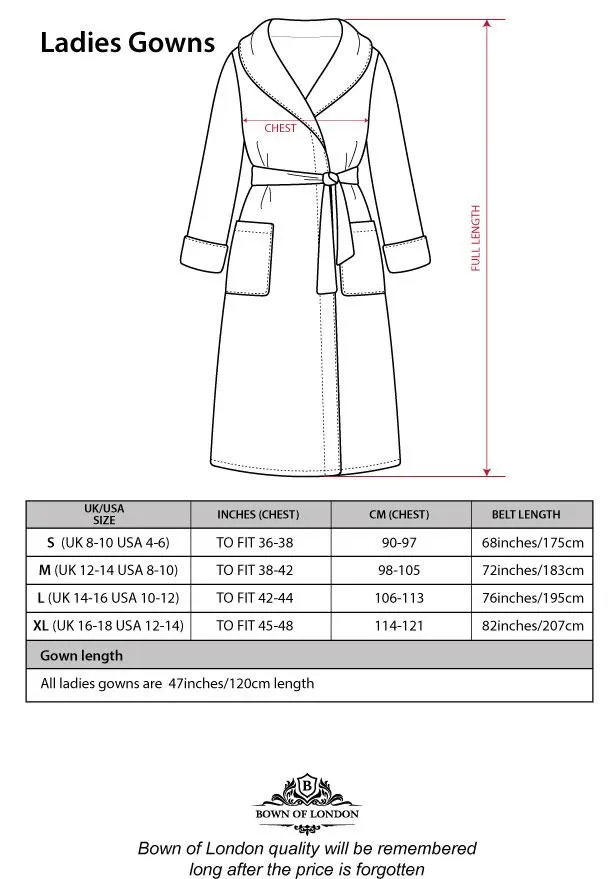 Lightweight Dressing Gown - Gatsby Paisley Wine