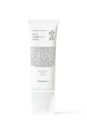 Lightweight Sunscreen SPF50  // 100 ml