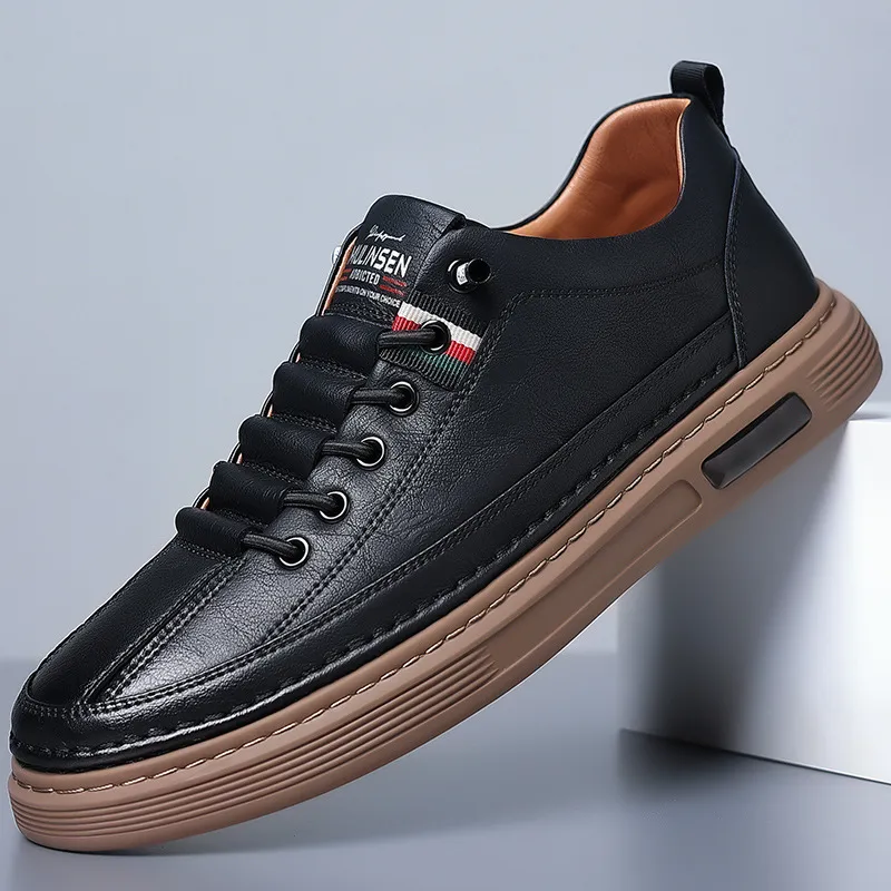 Lombardi Genuine Leather Sneakers