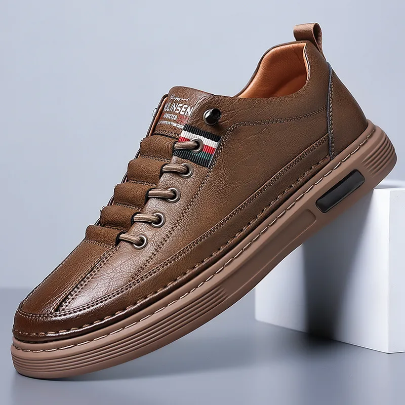 Lombardi Genuine Leather Sneakers
