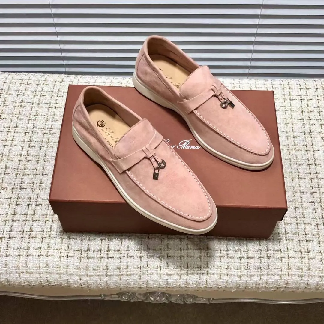 Loro Piana Summer Charms Walking Shoes Multicolor
