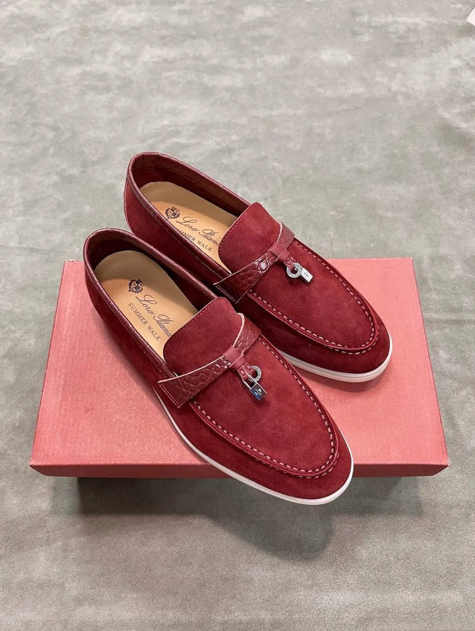 Loro Piana Summer Charms Walking Shoes Multicolor