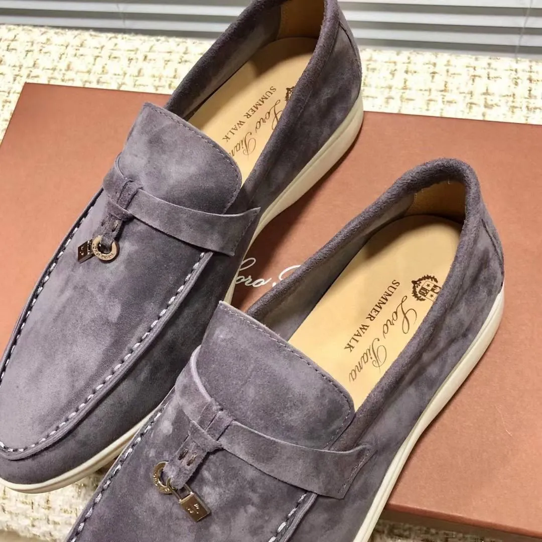 Loro Piana Summer Charms Walking Shoes Multicolor