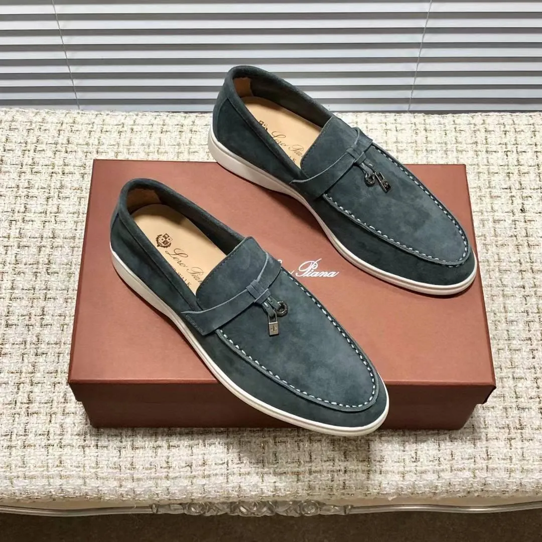 Loro Piana Summer Charms Walking Shoes Multicolor