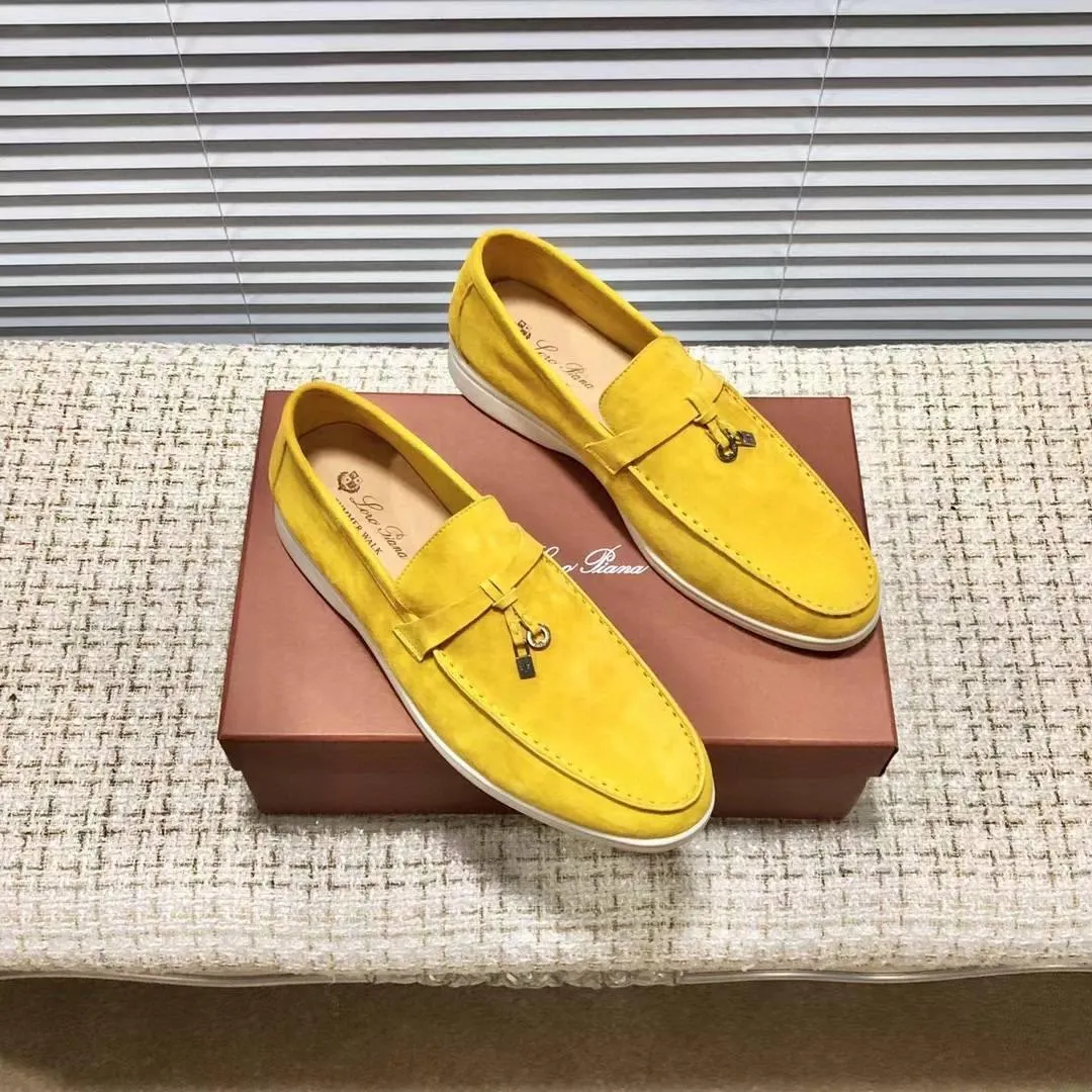 Loro Piana Summer Charms Walking Shoes Multicolor