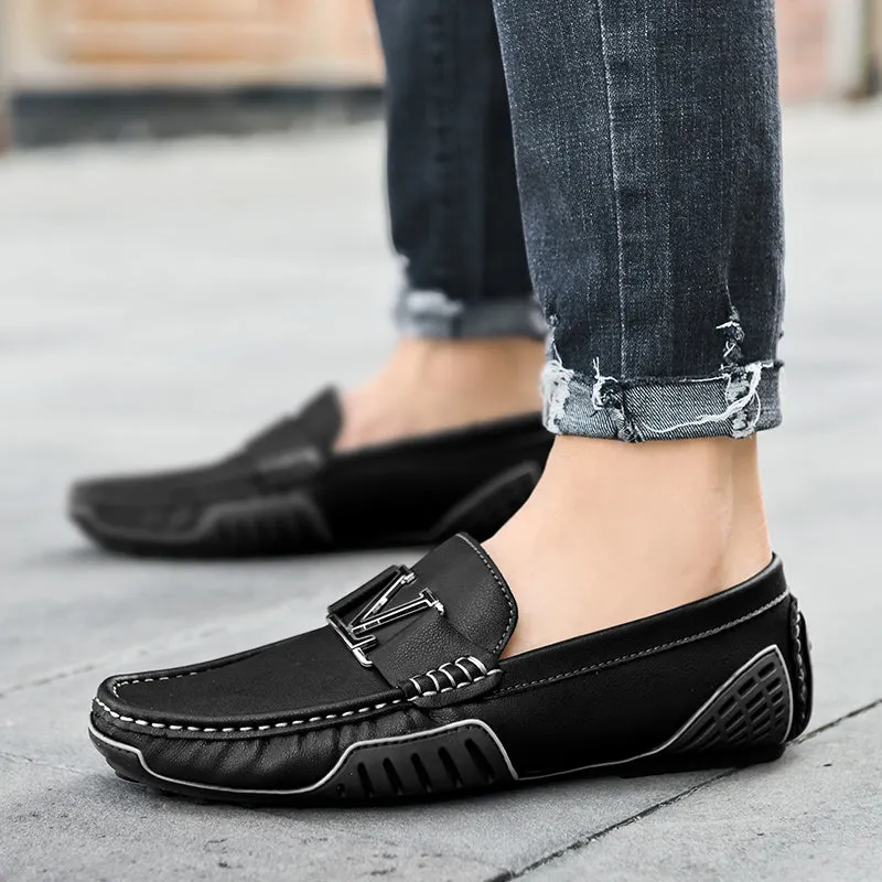 Luciano Couture Sleek Loafers