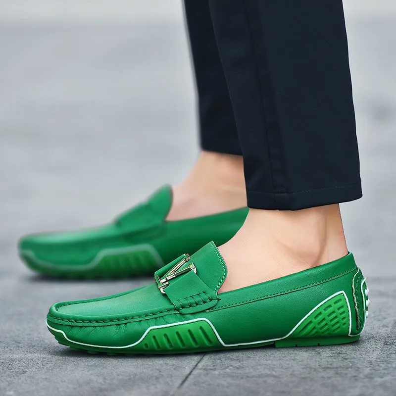 Luciano Couture Sleek Loafers