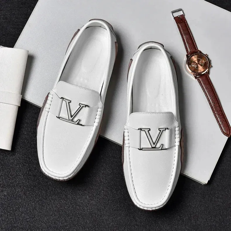 Luciano Couture Sleek Loafers