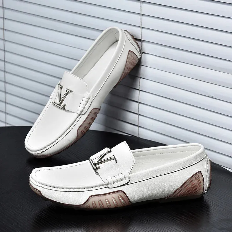 Luciano Couture Sleek Loafers