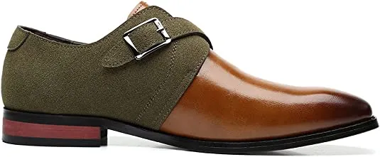 Men's Cross Strap Smoking Loafers