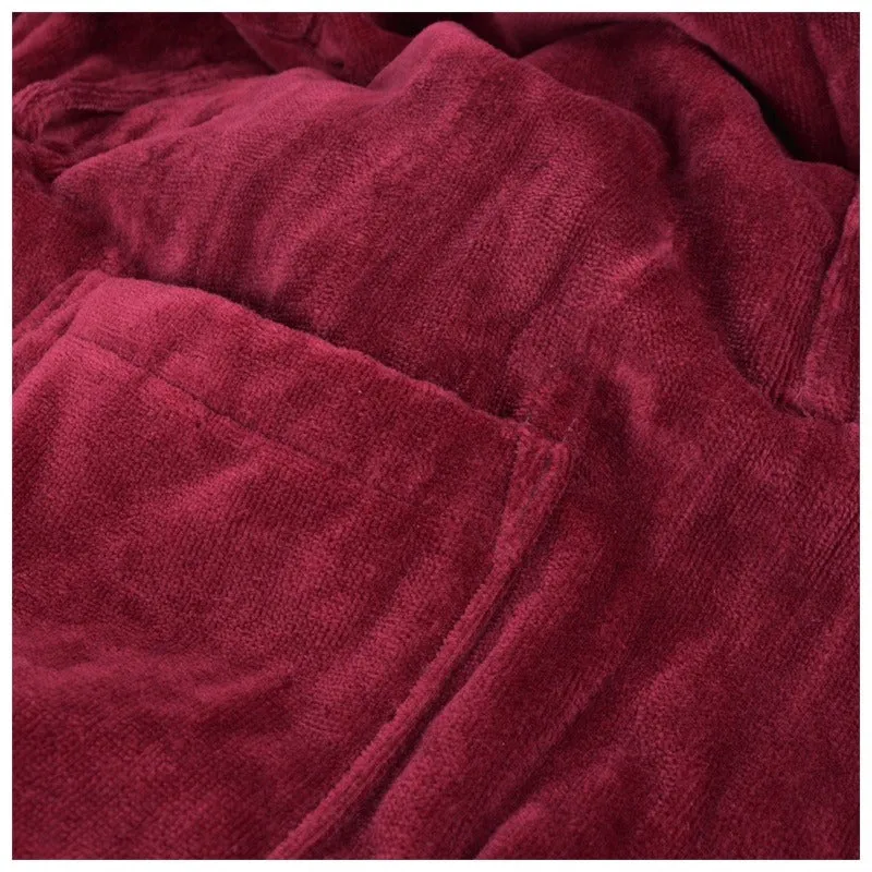 Men's Dressing Gown - Baron Burgundy