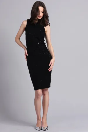 Minnie Rose Sequin Pencil Skirt