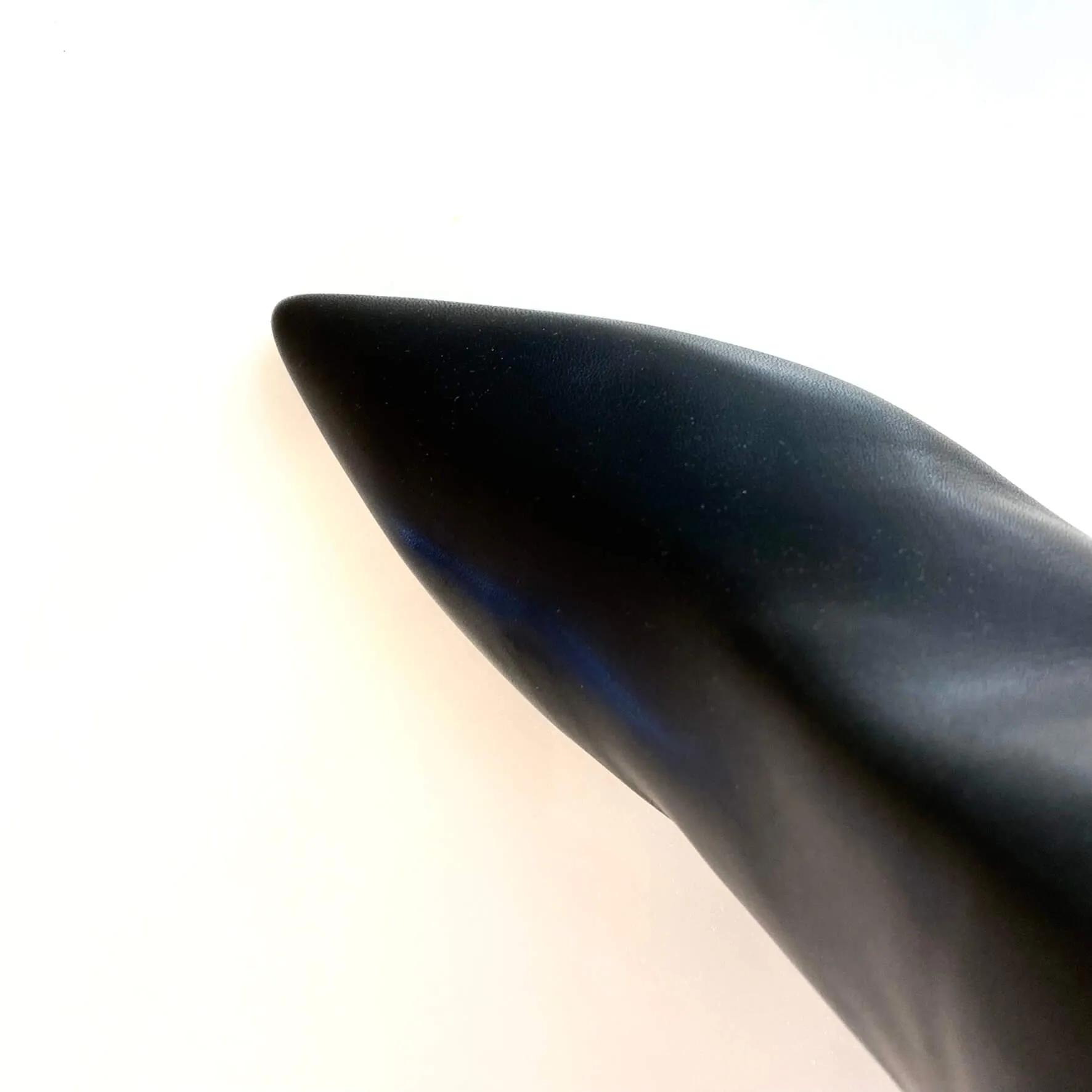 NeroGiardini Black Leather Slouch Boots