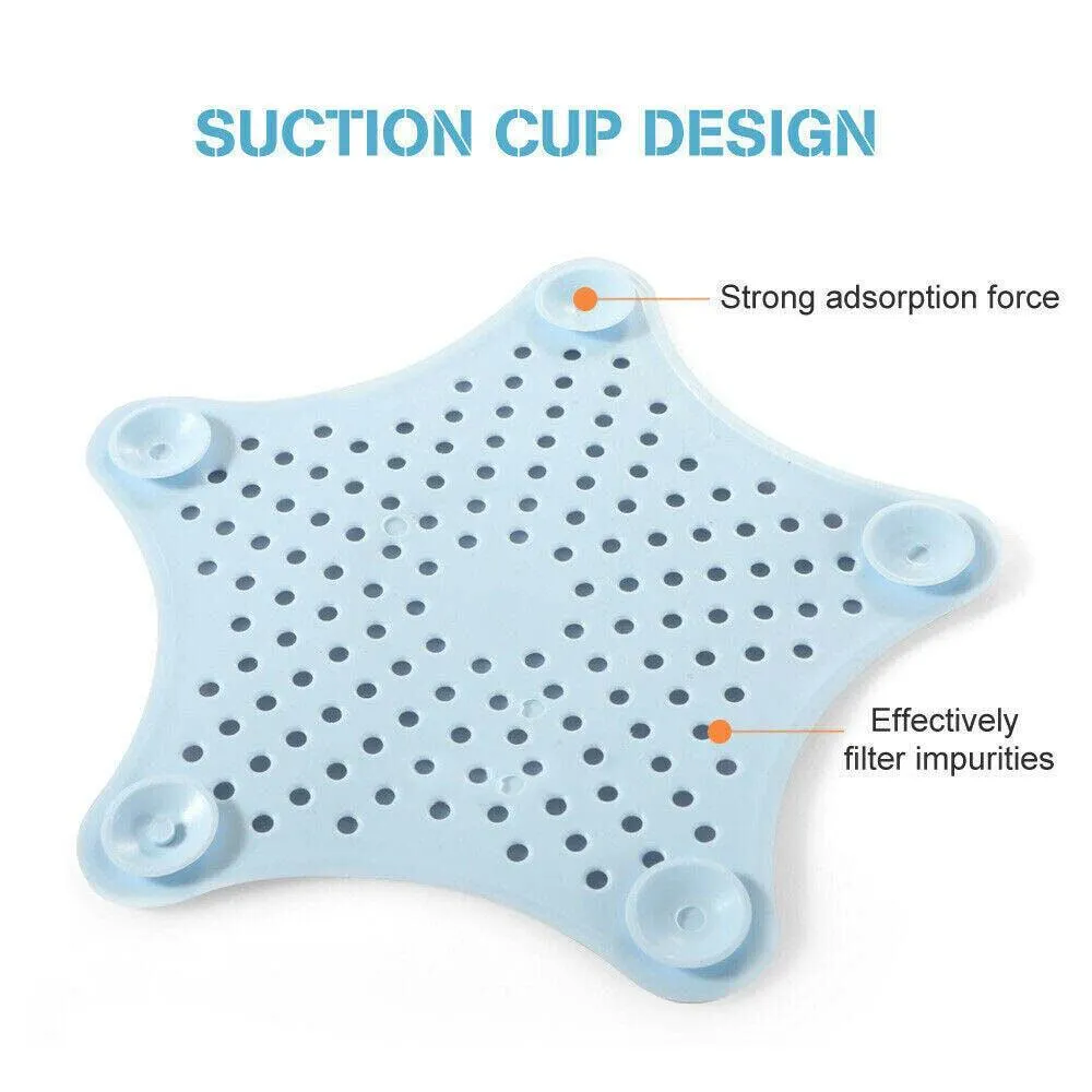 New Bathroom Drain Hair Catcher Bath Stopper Sink Strainer Shower Filter Covers