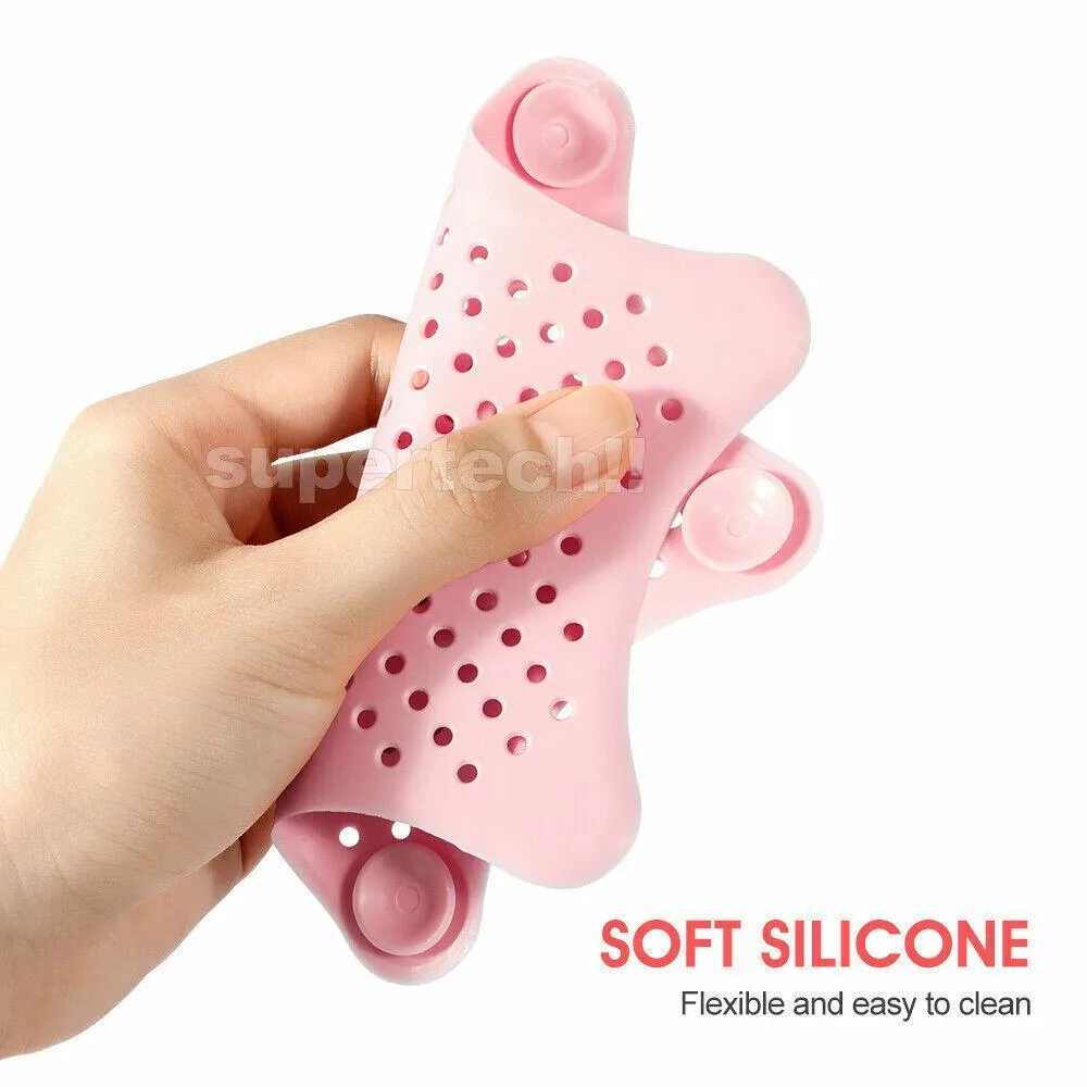 New Bathroom Drain Hair Catcher Bath Stopper Sink Strainer Shower Filter Covers