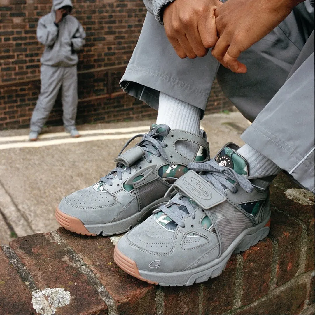 Nike Air Trainer Huarache Corteiz Gully Grey