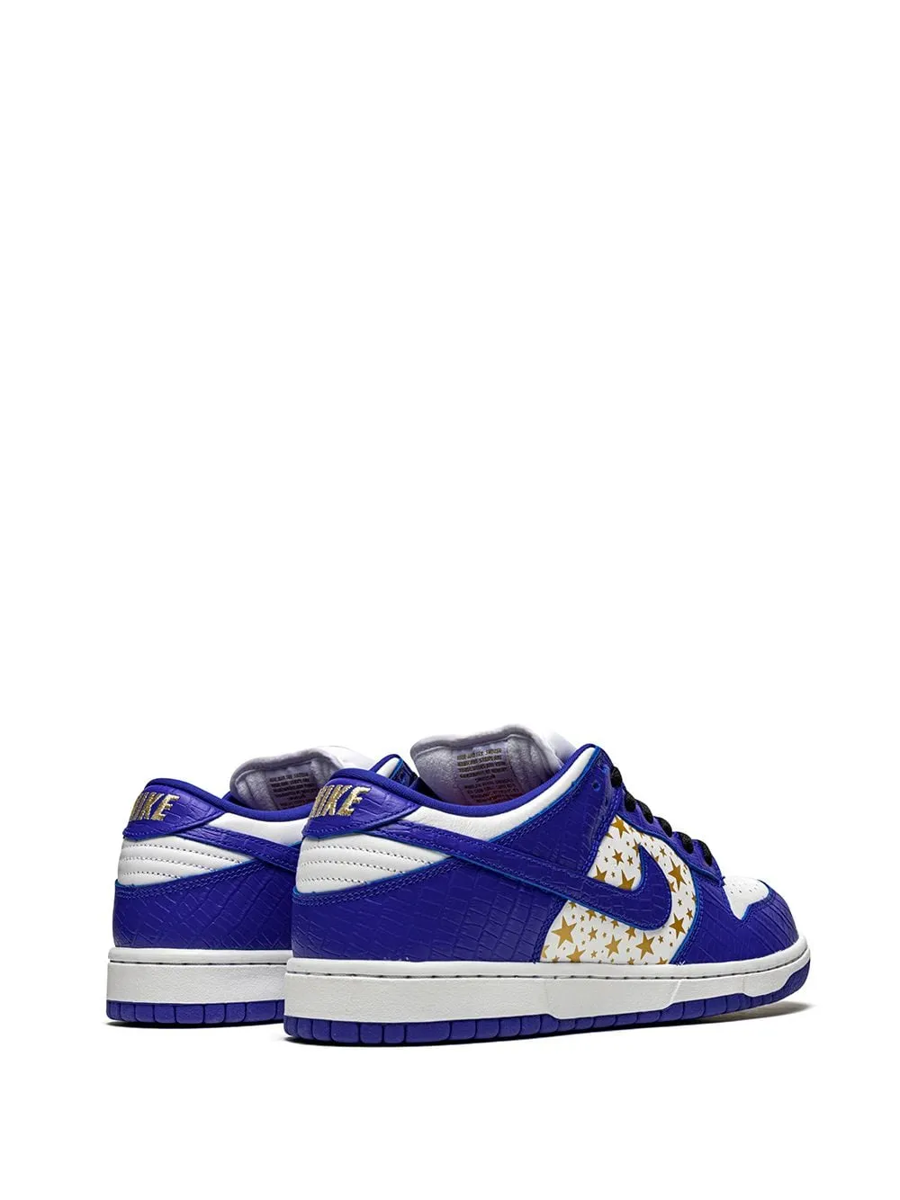Nike x Supreme SB Dunk Low "Blue Stars" sneakers