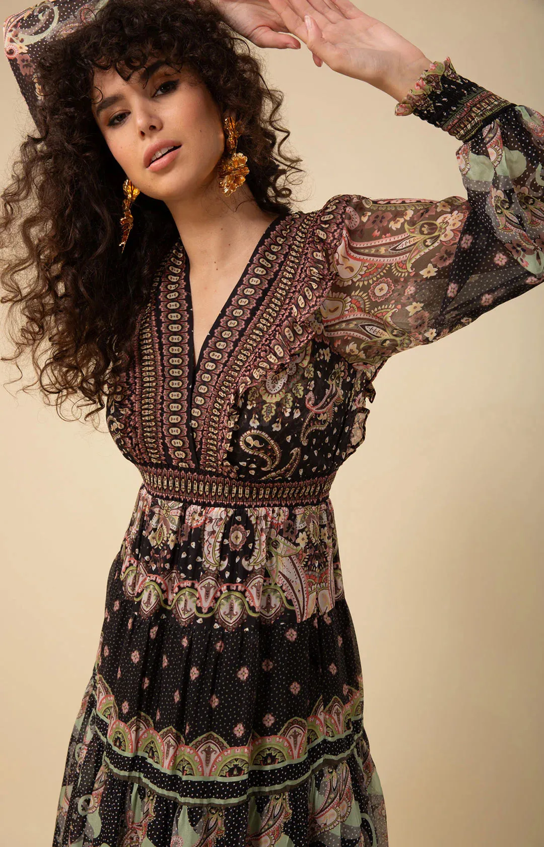 nyla maxi dress