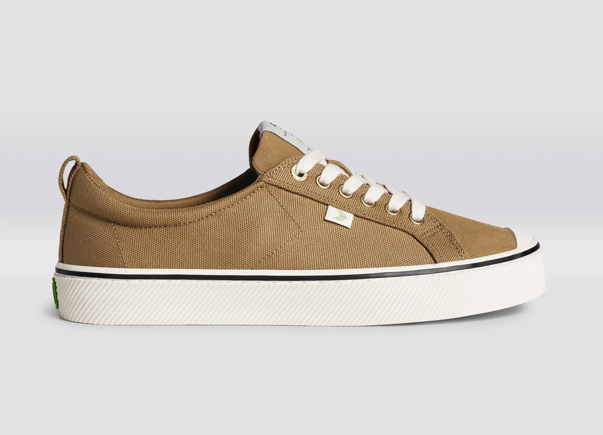 OCA Low master-piece Camel Cordura and Suede Sneaker Women