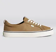 OCA Low master-piece Camel Cordura and Suede Sneaker Women