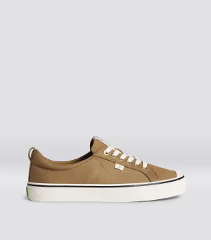 OCA Low master-piece Camel Cordura and Suede Sneaker Women