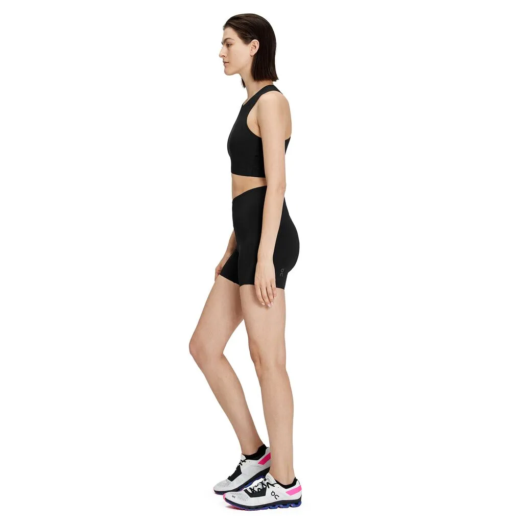 On Running Race Tights (Womens) - Black/Shadow