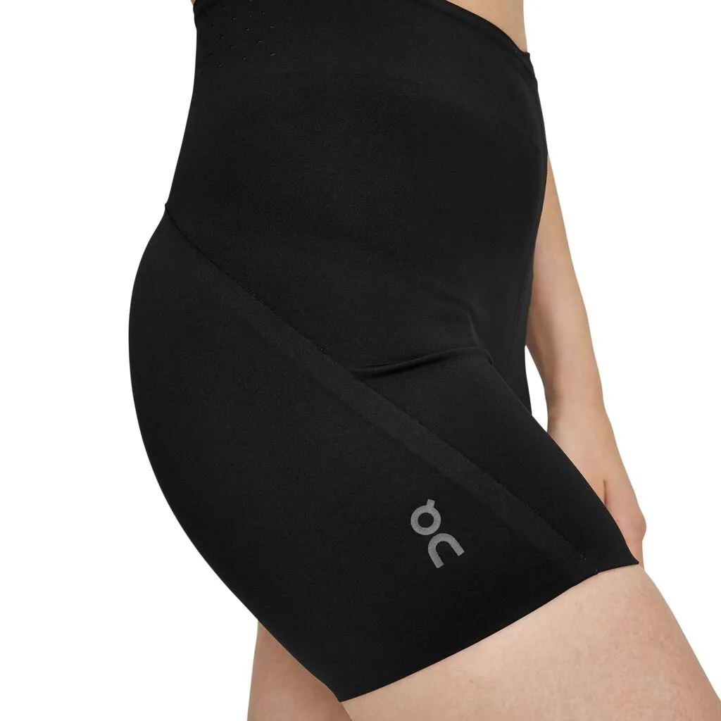 On Running Race Tights (Womens) - Black/Shadow