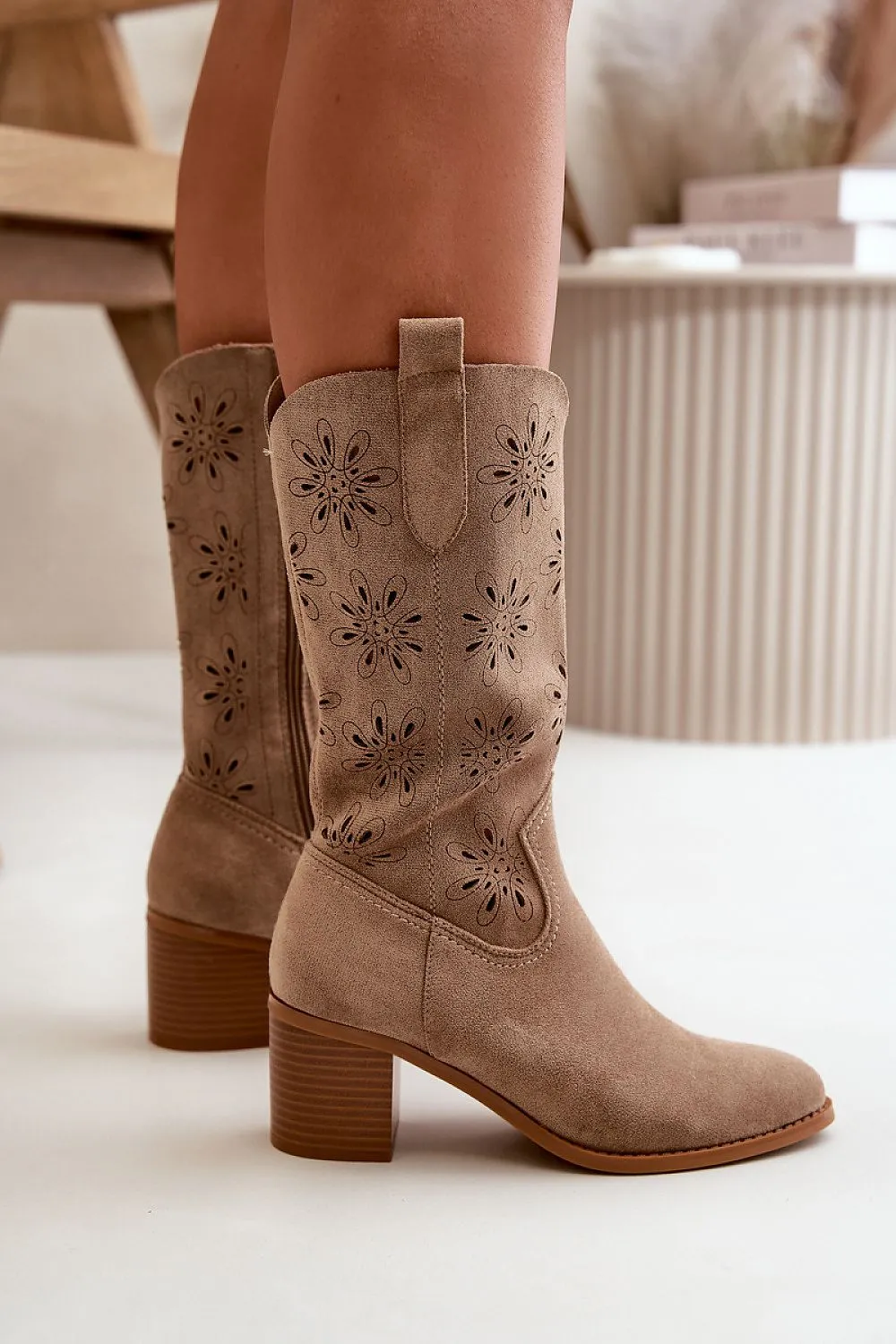 Open-work Boots