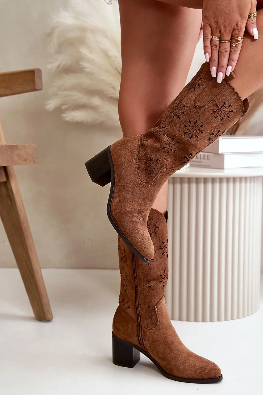 Open-work Boots