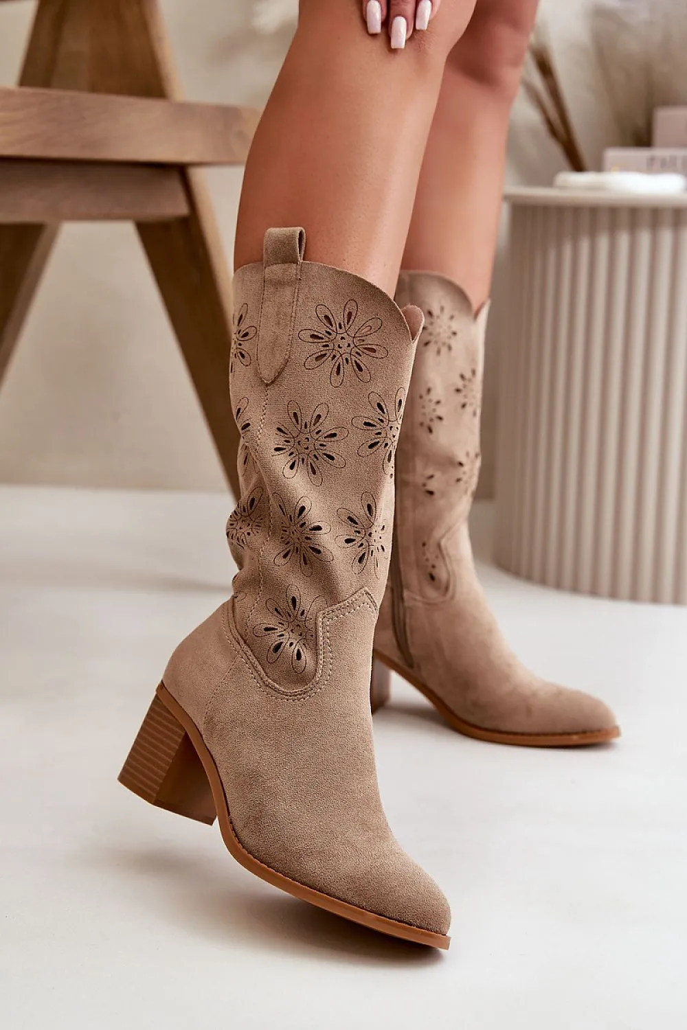 Open-work Boots
