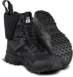 Original S.W.A.T Alpha Defender 8” Tactical Boot with Built in Ankle Holster - Black