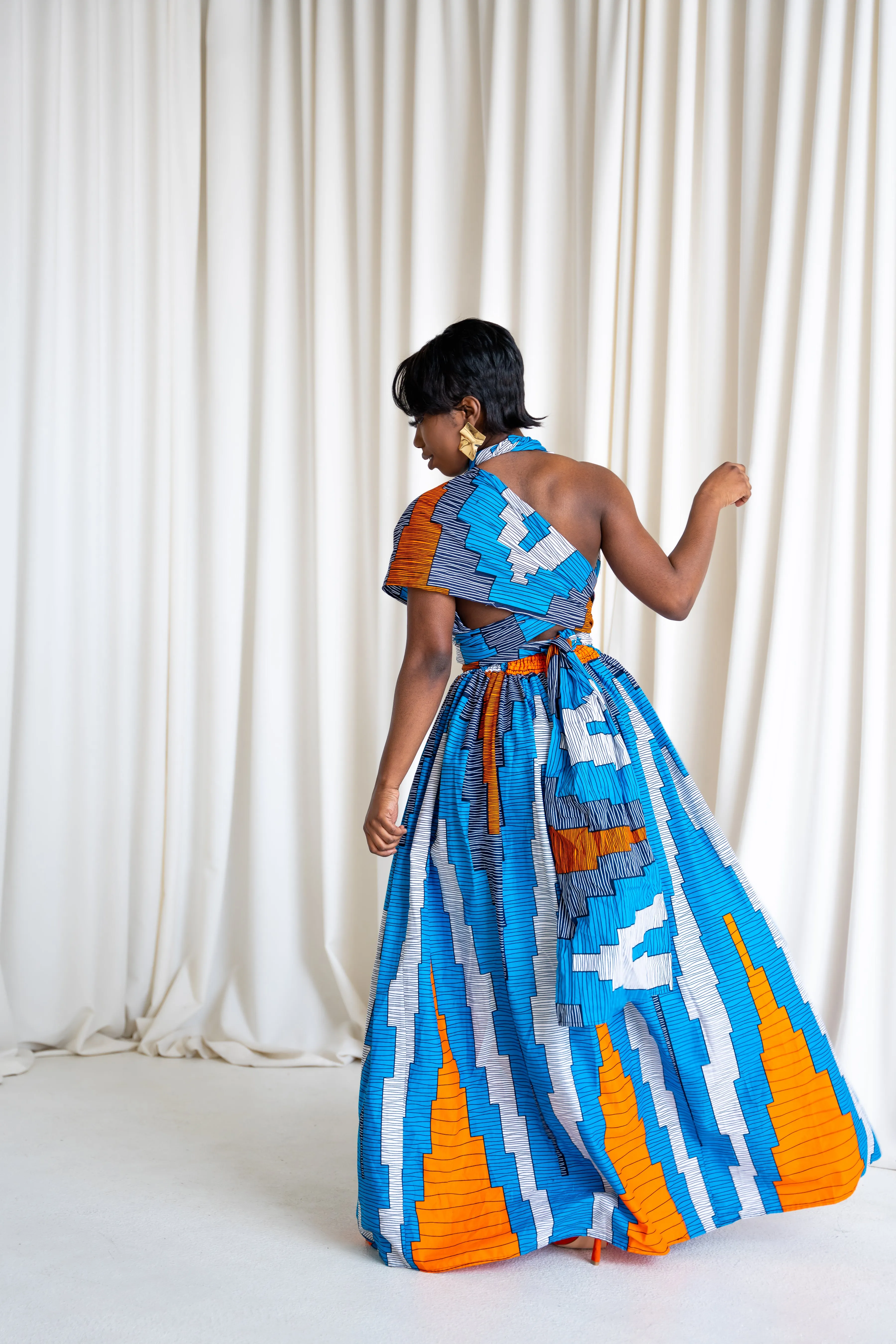 OYIN African print Maxi Infinity dress