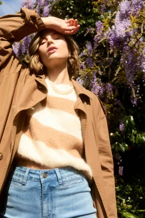 Pallas Stripe Jumper - Toffee