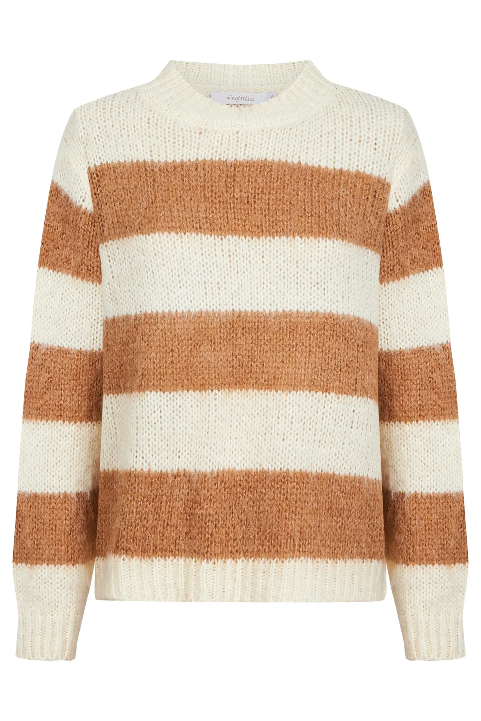 Pallas Stripe Jumper - Toffee