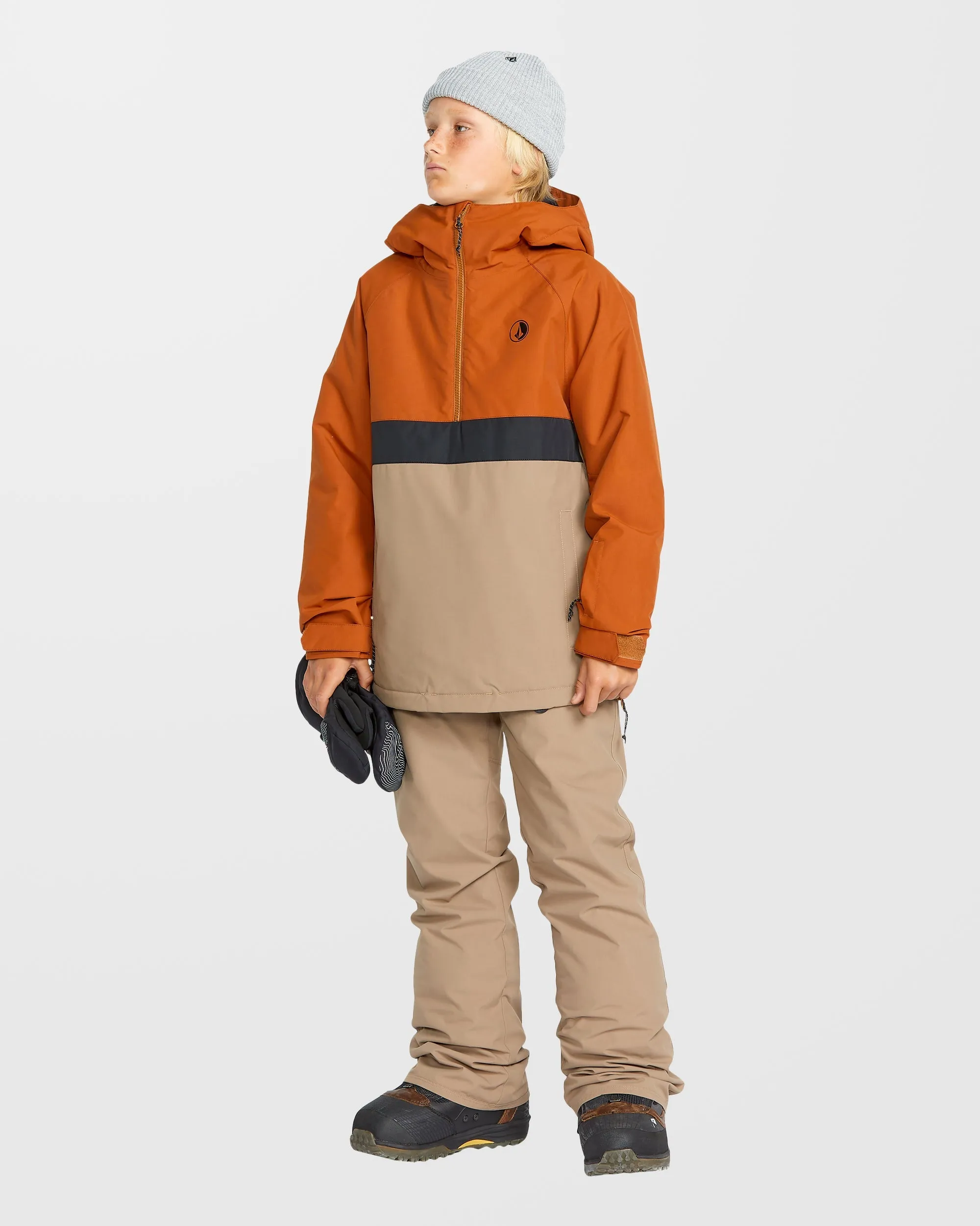 Pantalon Freakin Chino Youth Insulated - Chestnut Brown - (ENFANT)