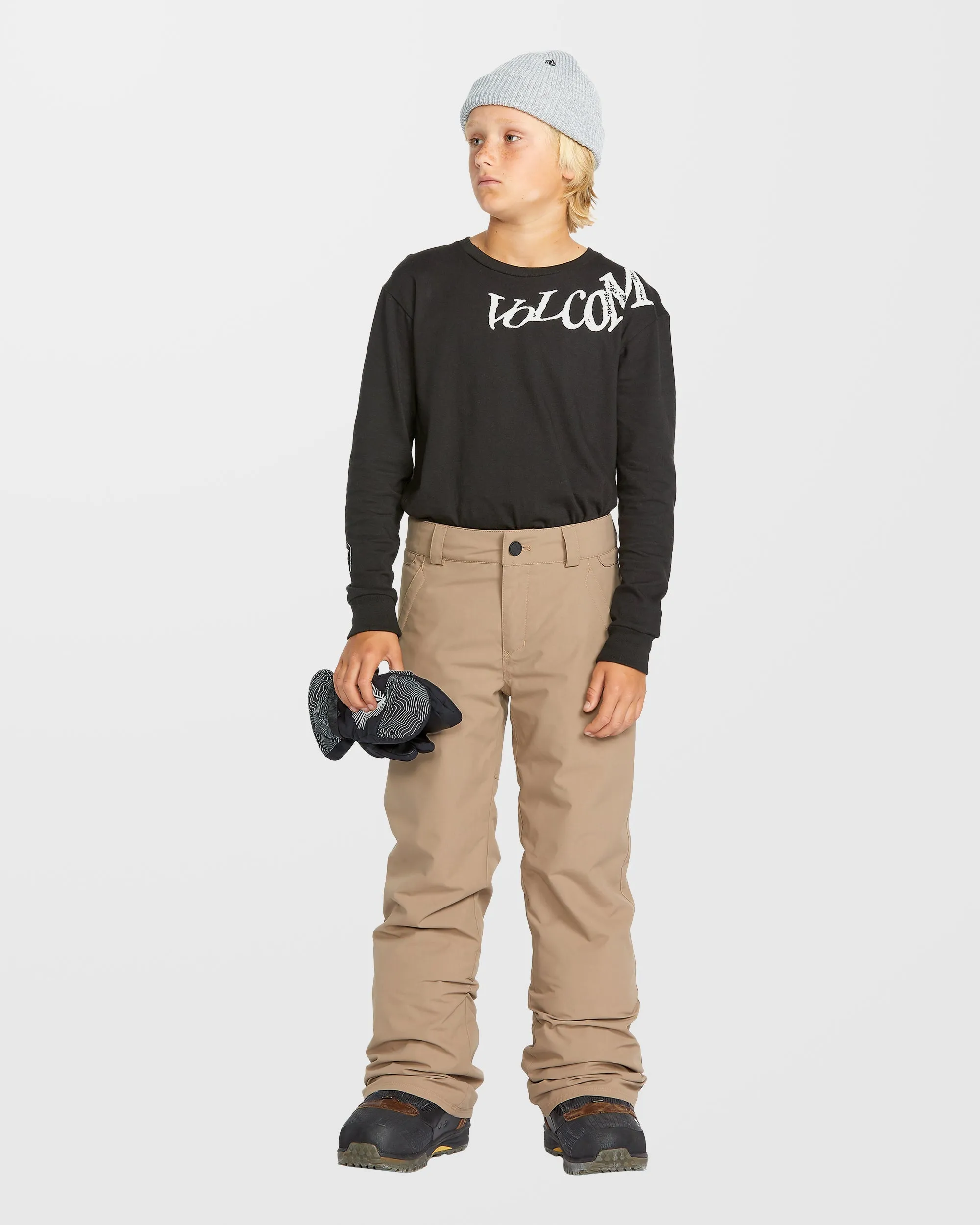 Pantalon Freakin Chino Youth Insulated - Chestnut Brown - (ENFANT)