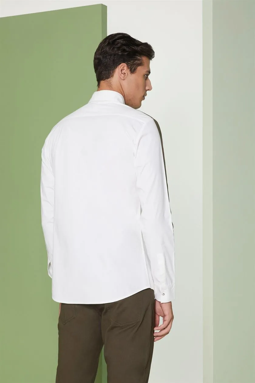 Perona   I   Menshirtshirts-Joss-Pma-Fv21-305-White-Khaki  AS7767