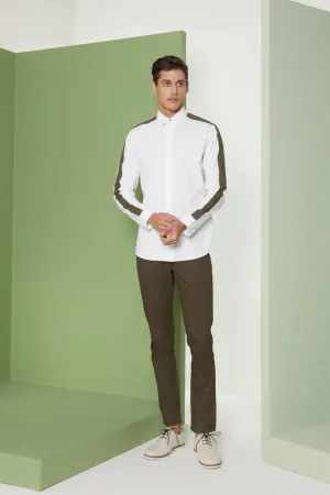 Perona   I   Menshirtshirts-Joss-Pma-Fv21-305-White-Khaki  AS7767