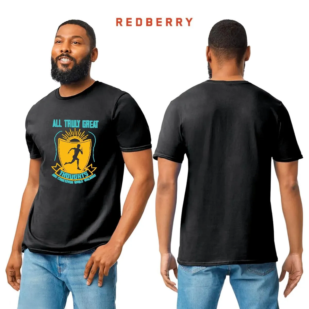 Playera Hombre Running Correr Maratón RN1002