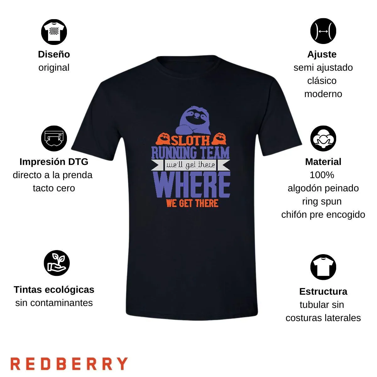 Playera Hombre Running Correr Maratón RN1035